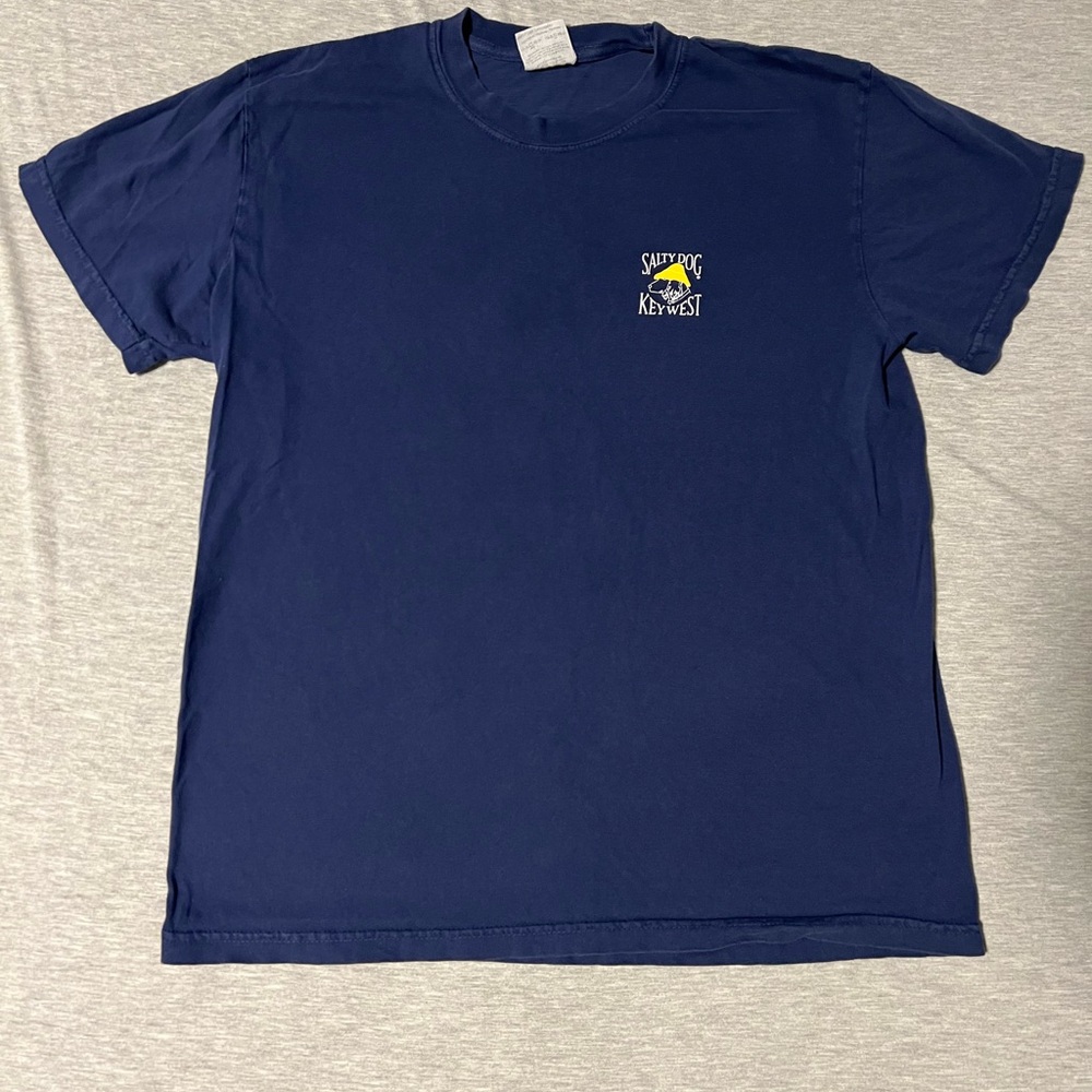 Vintage Blue Salty Dog Men's Shirt